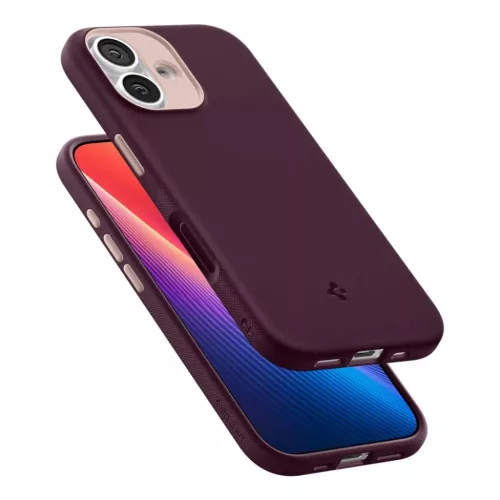 iPhone 17 Spigen Nano Pop Mag Magsafe tok Burgundy Bab-8800283314977 8 kép