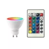 Forever Light LED Izzó RGB GU10 4.8W 440lm 4000K osztály F