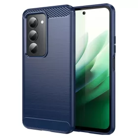 Xiaomi Redmi 15 4G / Redmi 15 5G Techsuit - Carbon Silicone - Kék tok-5949419337527 1 kép
