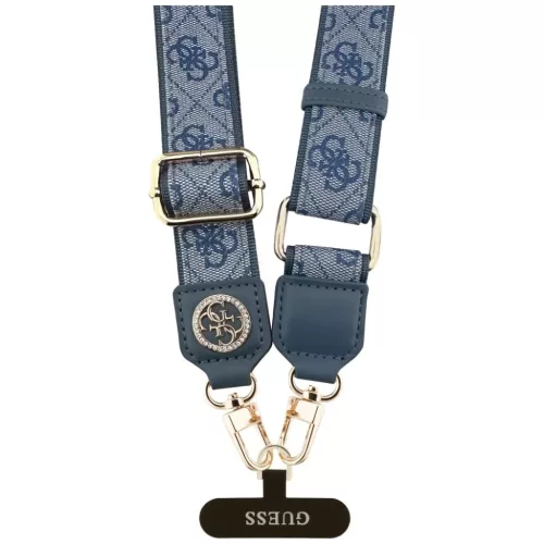 Universal CBDY 4G Tether Patch Strass Metal Logo Guess nyakpánt kék-3666339550677 3 kép