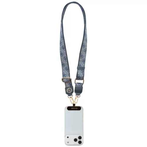 Universal CBDY 4G Tether Patch Strass Metal Logo Guess nyakpánt kék-3666339550677 4 kép
