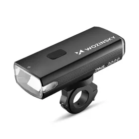   Wozinsky első kerékpárlámpa + USB-C kábel (3000 lm) - Fekete
