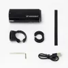 Wozinsky első kerékpárlámpa + USB-C kábel (3000 lm) - Fekete-5907769372476 3 kép
