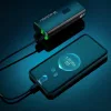 Wozinsky első kerékpárlámpa + USB-C kábel (3000 lm) - Fekete-5907769372476 6 kép