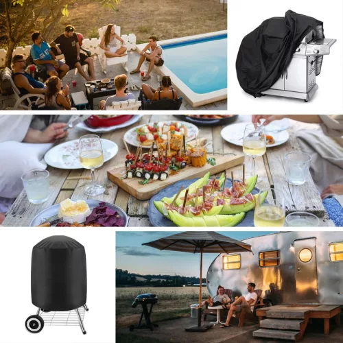 Vízhatlan grillsütő huzat, kerékpár huzat, motorkerékpár huzat,-5907769337277 6 kép