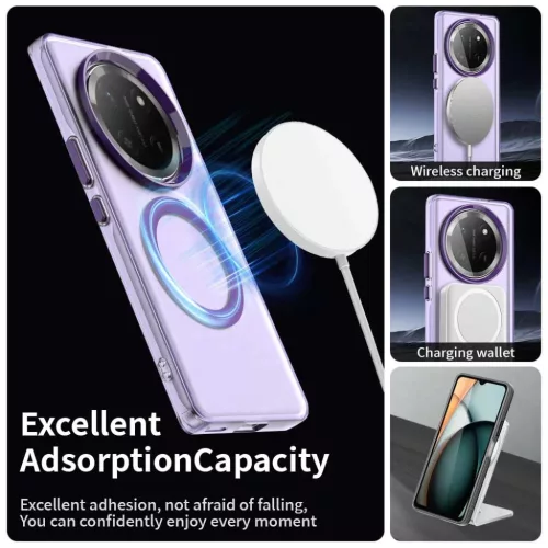 Honor Magic7 Lite / X9c Lila CandyCase MagSafe tok- 5 kép