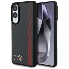   Samsung Galaxy S25 Edge Red Bull Valódi Karbon Szálas Powerbar MagSafe tok fekete