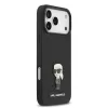  iPhone 17 Pro Max Black Karl Lagerfeld Fixed Glitter Metal Ikonik tok-3666339549640 4 kép