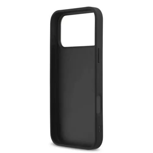  iPhone 17 Pro Max Black Karl Lagerfeld Fixed Glitter Metal Ikonik tok-3666339549640 6 kép