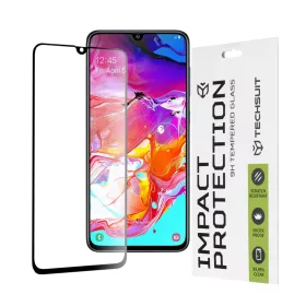 Samsung Galaxy A70 / A70s / A90 5G Fekete Techsuit 111D Full Cover / F-5949419042001 1 kép