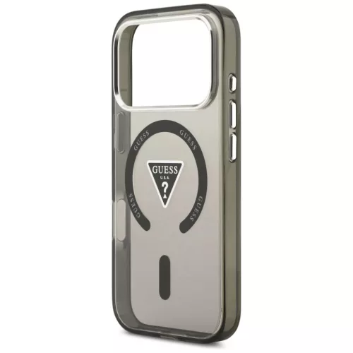 iPhone 17 Pro Max Guess IML Gradiense Háromszög Logó MagSafe tok fe-3666339515867 6 kép
