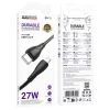 Borofone Energy Series BX121 Type-C to Lightning adatkábel PVC 27W 1m-6941991123009 2 kép