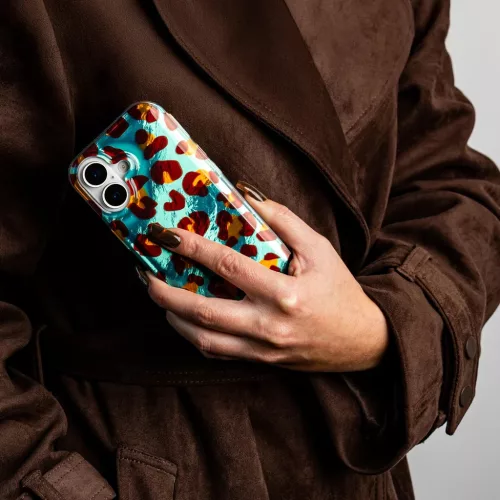 iPhone 17 Pro Max Tok Állatmintás Crazy Cheetah-5907504597393 4 kép