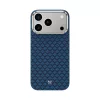  iPhone 17 Pro kék Benks Magnetic Armor Air Armor Grid Kevlar tok fémkeret 600D (0069)