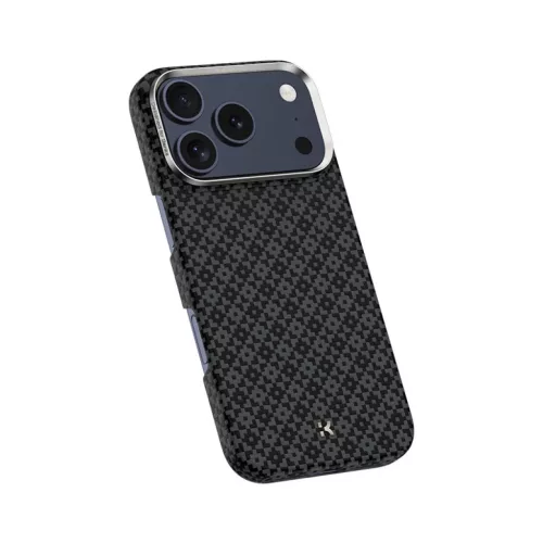 iPhone 17 Pro Max fekete Benks Magnetic Armor Air Armor Grid Kevlar to-6948005962012 3 kép