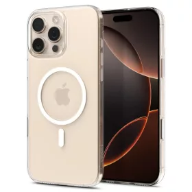 iPhone 16 Pro Spigen Thin Fit Mag Magsafe átlátszó/fehér tok-8800283301410 2 kép