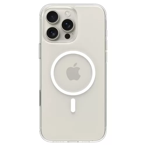 iPhone 16 Pro Spigen Thin Fit Mag Magsafe átlátszó/fehér tok-8800283301410 4 kép