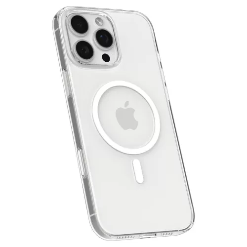 iPhone 16 Pro Spigen Thin Fit Mag Magsafe átlátszó/fehér tok-8800283301410 7 kép