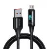 Mcdodo USB 2.0 Micro-USB adatkábel digitális kijelzővel, nylon fono-6921002610704 1 kép
