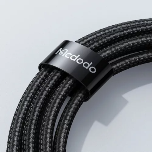 Mcdodo USB 2.0 Micro-USB adatkábel digitális kijelzővel, nylon fono-6921002610704 6 kép