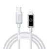 Joyroom S-A55 StarFlight 30W USB-C - Lightning 1,2m kábel - fehér
