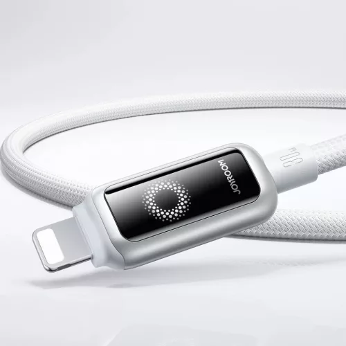 Joyroom S-A55 StarFlight 30W USB-C - Lightning 1,2m kábel - fehér-6956116767914 5 kép