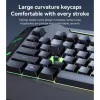 Vezetékes Gaming Billentyűzet Yesido KB21, RGB, 1,5m, Fekete-6942314403051 5 kép