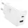 Hoco USB A + USB C QC3.0 PD AFC 3A 30W N71 fehér hálózati töltőad-6942007670920 1 kép