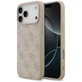  iPhone 17 Pro Max rózsaszín Guess PU Bőr 4G Színes Gyűrűs MagSa-3666339491031 1 kép