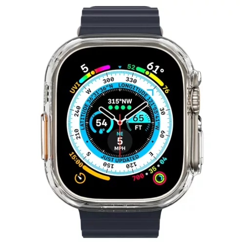 Apple Watch Ultra 1 / 2 / 3 / 4 (49 mm) Crystal Clear tok-8809896742757 4 kép