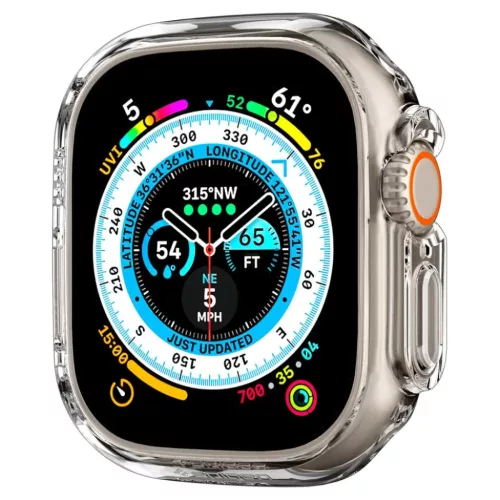 Apple Watch Ultra 1 / 2 / 3 / 4 (49 mm) Crystal Clear tok-8809896742757 6 kép