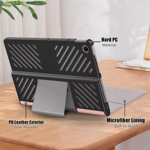 Lenovo Tab Plus Rose Gold Techsuit FoldPro tok-5949419224933 5 kép
