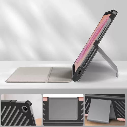 Lenovo Tab Plus Rose Gold Techsuit FoldPro tok-5949419224933 6 kép