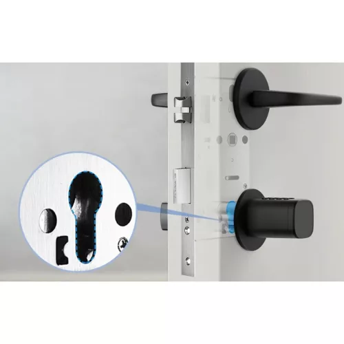 Avatto SDL-V1-B90 90mm ezüst színű digitális zárhenger-6976037362395 4 kép
