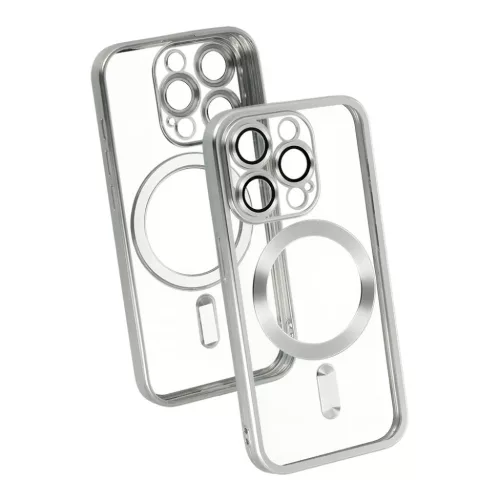 Metallic Magsafe fliptok iPhone 17 tok Ezüst-5900217476030 6 kép