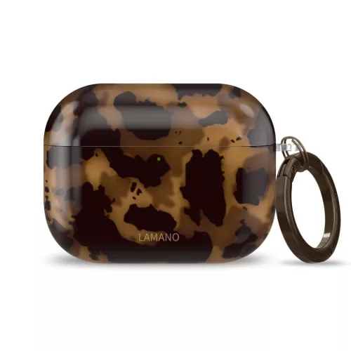Apple AirPods Pro 1 / 2 Tech-Protect Lamano Panterka tok-5906302352586 3 kép