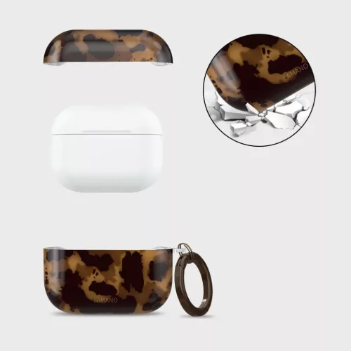Apple AirPods Pro 1 / 2 Tech-Protect Lamano Panterka tok-5906302352586 4 kép
