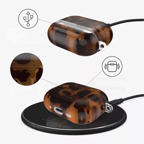 Apple AirPods Pro 1 / 2 Tech-Protect Lamano Panterka tok-5906302352586 5 kép