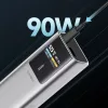 Powerbank CUKTECH CKPB100PGLBL 150W 10000mAh USB-C USB-A - szary-6973886190674 3 kép