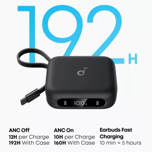 Anker Soundcore P41i, Fekete A3937G11-194644276843 3 kép