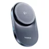 Baseus PrimeTrip VC1 Pro Vezeték nélküli autós tartó légbeömlőre, Type-C, 15W, Qi2, hűtőventilátorral - Fekete