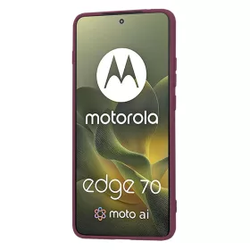 Motorola Edge 70 Plum Red Techsuit - SoftFlex tok-5949419348530 2 kép