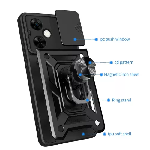 OnePlus Nord CE4 Lite Rose Gold Techsuit CamShield Series tok-5949419203211 4 kép