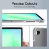 Samsung Galaxy Tab A9+ Plus / A11+ Plus 11.0 Flexair tok Przezroczysty-5906302335350 7 kép