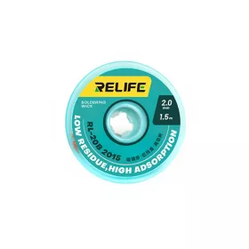 Soldering Wick Relife RL-20B 2015, 2mm, 1.5m,-6941590210988 1 kép