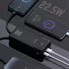 Dudao K15MAX 30000mAh PD 22.5W Powerbank beépített kábelekkel - Fek-6977196682478 4 kép
