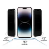 Edzett Üveg Privacy Üvegfólia XIAOMI 15C 4G/5G FEKETE üvegfólia-5900217492832 3 kép
