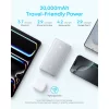 Powerbank Anker Zolo, 20000mAh, 22.5W, QC + PD, Fehér A110EH21-194644276652 2 kép