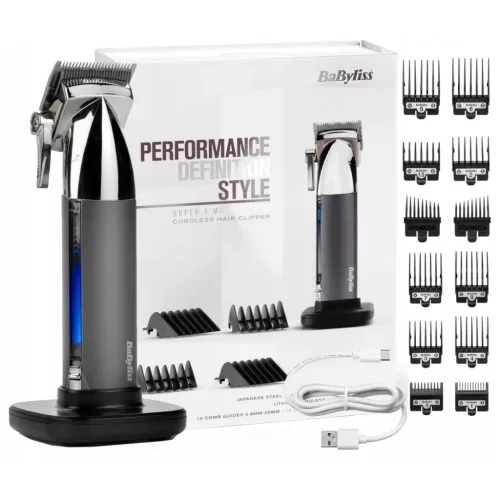 Babyliss E996E Super-X Metal Series, vezetékes/vezeték nélküli haj-5999135916742 3 kép