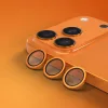 iPhone 17 Pro / 17 Pro Max kamera lencsevédő narancssárga üvegfól-5907674500582 2 kép